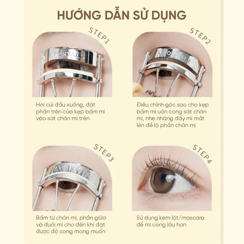 Kẹp Bấm Mi Amortals Soaring-To-Curl Eyelash Curler