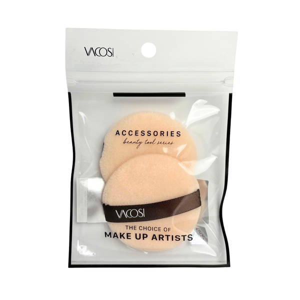  [Gift] Bông Phấn Khô Vacosi Tròn Nhỏ (bịch 2 miếng) - BP01 - Trị giá 29k 