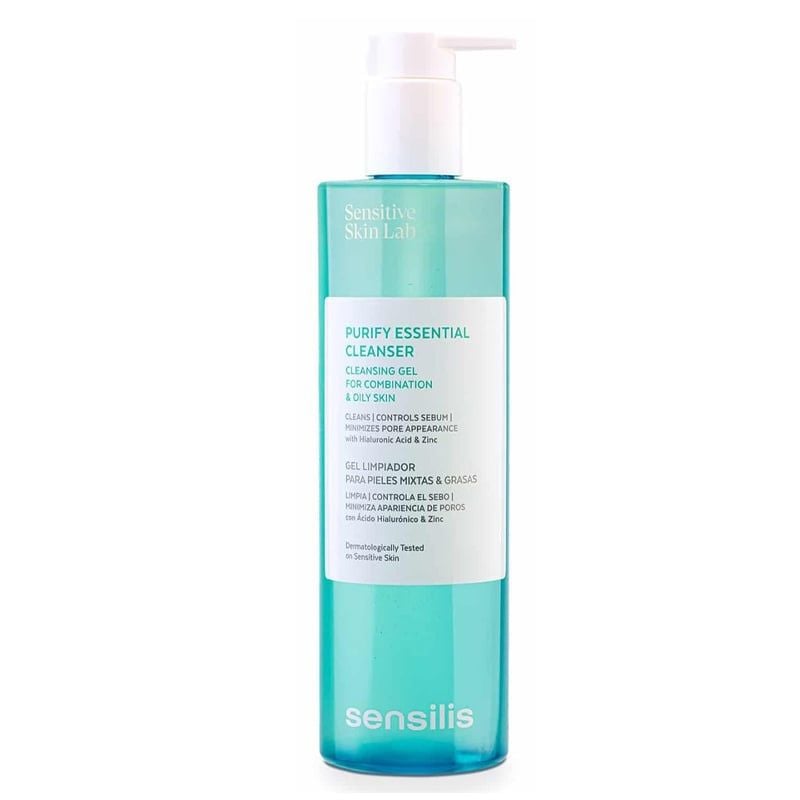 Gel Rửa Mặt Sensilis Kiểm Soát Dầu Nhờn Cho Da Dầu Mụn Purify Essential Cleanser
