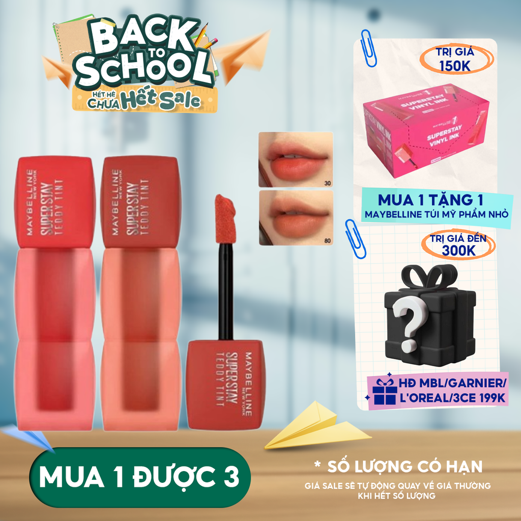 Son Kem Lì Bông Maybelline Bền Màu Superstay Teddy Tint 5ml