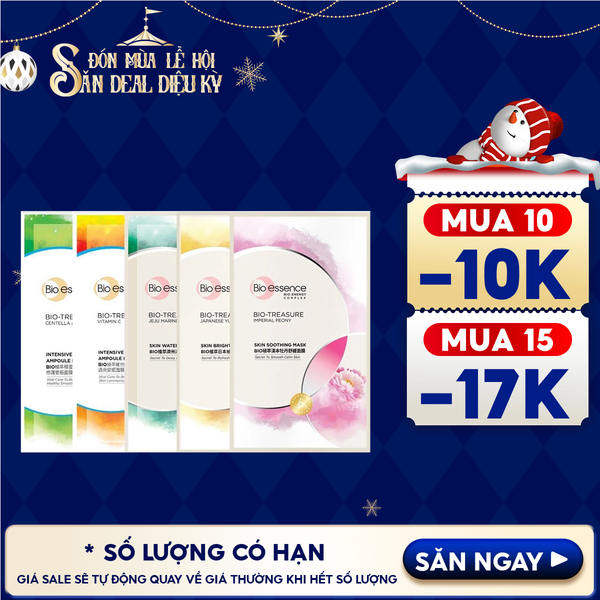  Mặt Nạ Bio-essence Dưỡng Da Ẩm Mượt Bio-Treasure Mask 20ml 