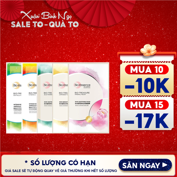  Mặt Nạ Bio-essence Dưỡng Da Ẩm Mượt Bio-Treasure Mask 20ml 