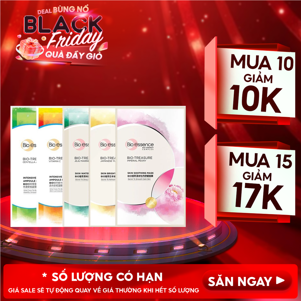 Mặt Nạ Bio-essence Dưỡng Da Ẩm Mượt Bio-Treasure Mask 20ml