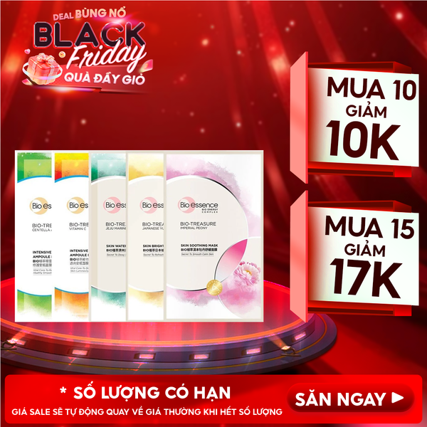 Mặt Nạ Bio-essence Dưỡng Da Ẩm Mượt Bio-Treasure Mask 20ml 