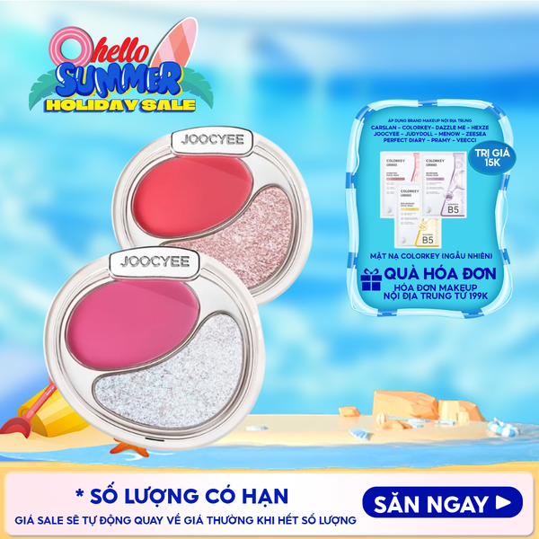  Má Hồng Kem, Bắt Sáng Joocyee Cream Blush And Highlighting 7g 