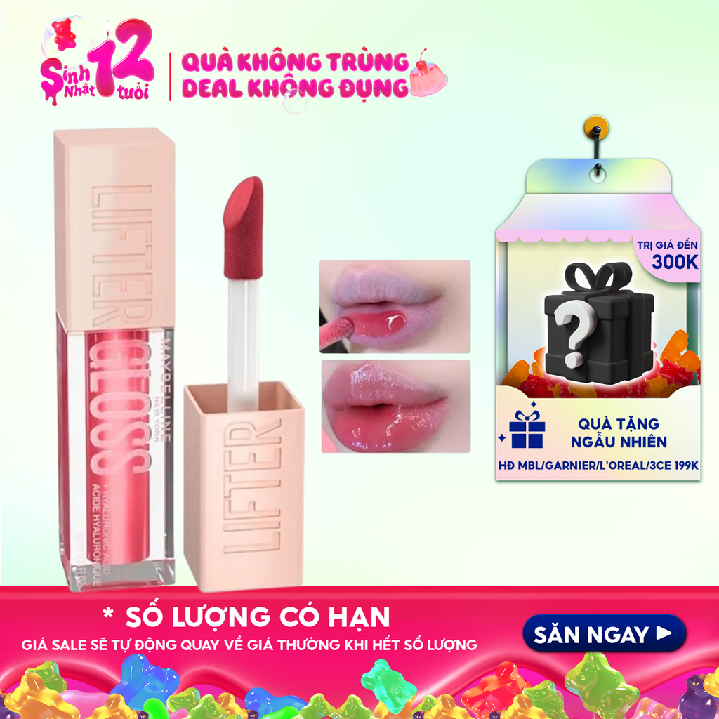 Son Bóng Cho Môi Maybelline Căng Mọng New York Lifter Gloss - Lip Gloss 5.4ml