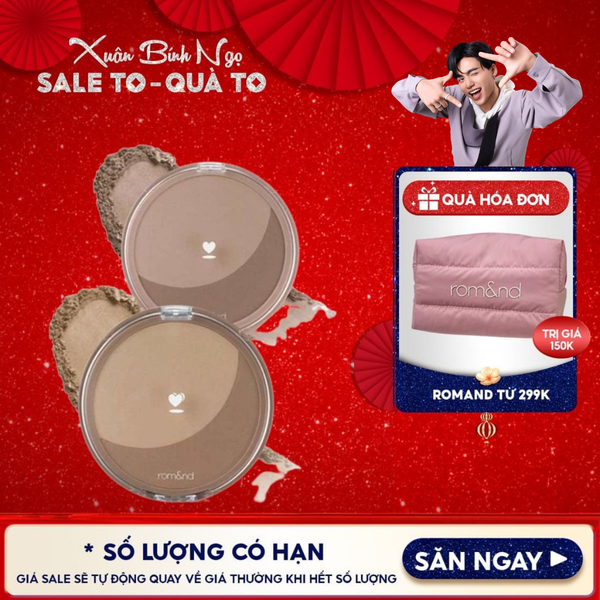  Phấn Tạo Khối Hai Màu Romand Better Than Shape 9.5g 