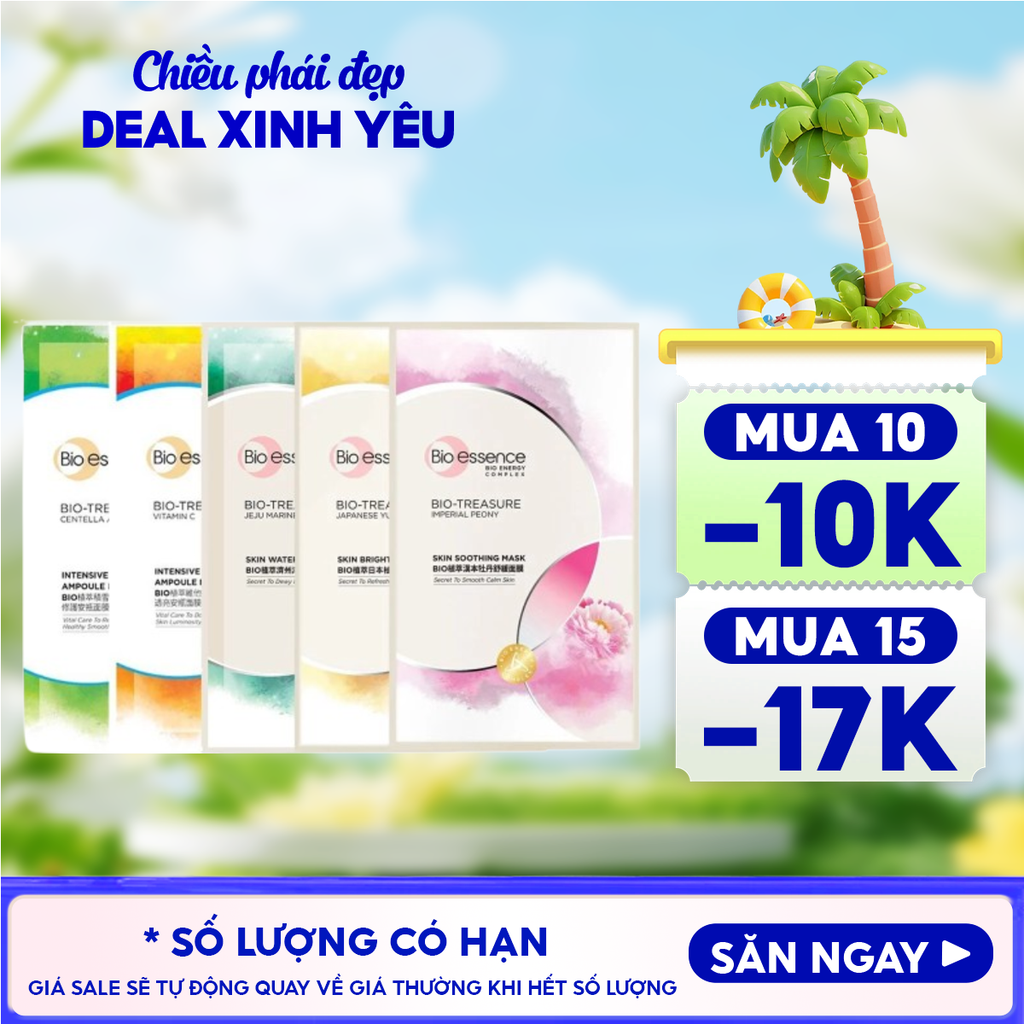 Mặt Nạ Bio-essence Dưỡng Da Ẩm Mượt Bio-Treasure Mask 20ml