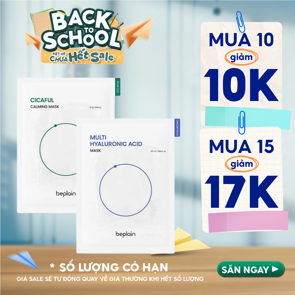 Mặt Nạ Cấp Ẩm, Làm Dịu Da Beplain Mask