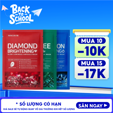 Mặt Nạ Giấy Some By Mi Làm Dịu, Hỗ Trợ Cải Thiện Mụn, Dưỡng Sáng Da Cao Cấp Hàn Quốc Mask Sheet