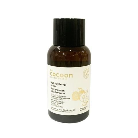 Nước Tẩy Trang Cocoon Bí Đao Thuần Chay Làm Sạch Dịu Nhẹ Winter Melon Micellar Water 140ML