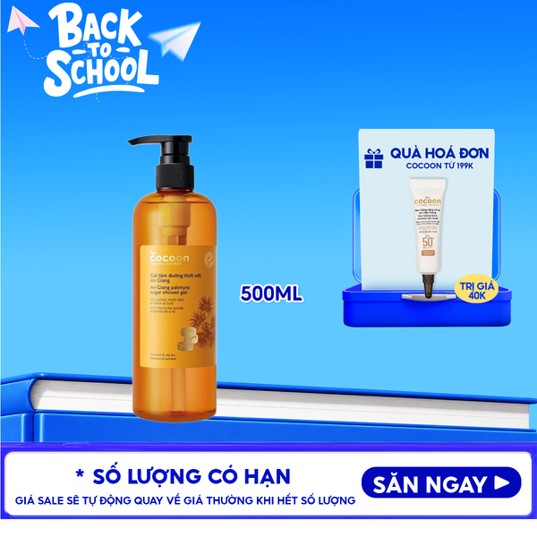  Gel Tắm Đường Thốt Nốt Cocoon An Giang Palmyra Sugar Shower Gel 