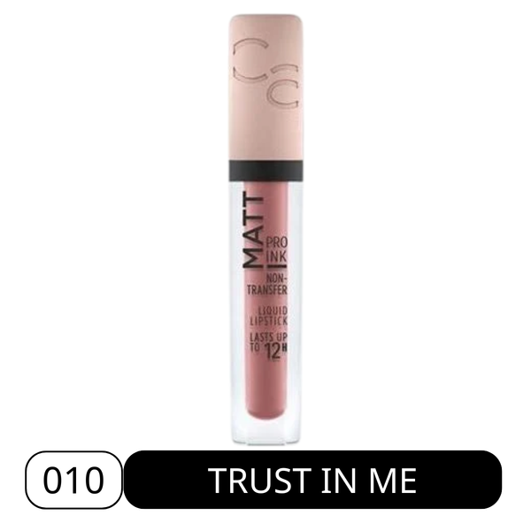  Son Kem Lì Catrice Matt Pro Ink Non-Transfer Liquid Lipstick 010 