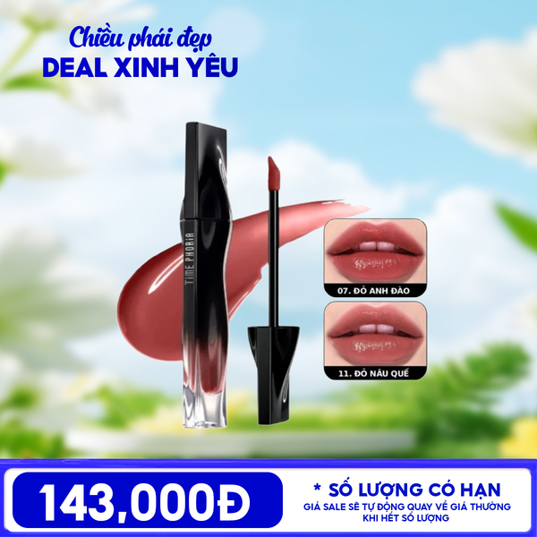  Son Tint Lì Time Phoria Bền Màu, Lâu Trôi Stellar Dust Lip Stain 5ml 