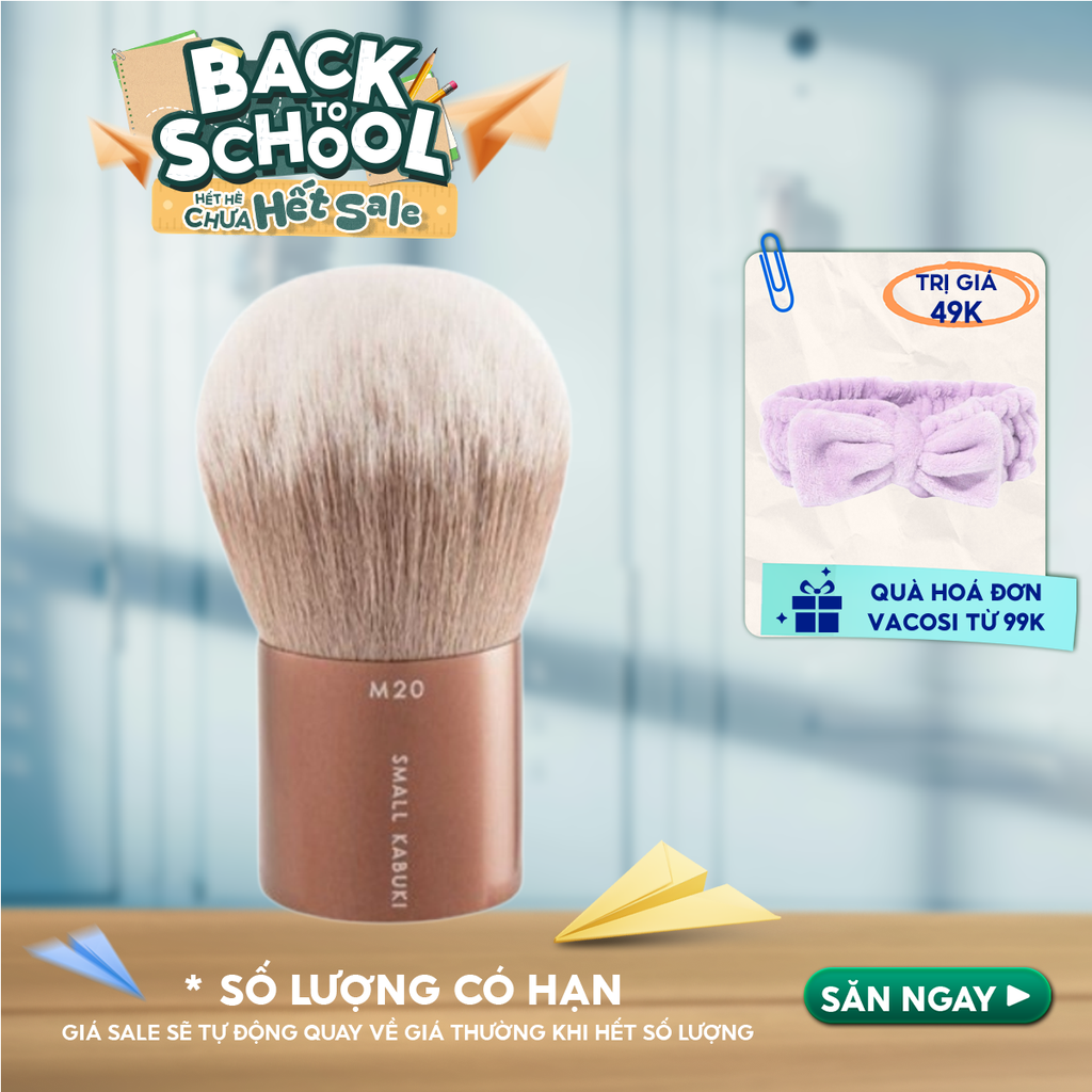 Cọ Phủ Phấn Kabuki Vacosi Kabuki Brush - M20