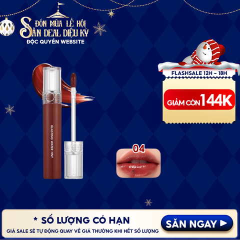 [Màu 1-17] Son Tint Nước Romand Siêu Lì, Lâu Trôi Glasting Water Tint 4g