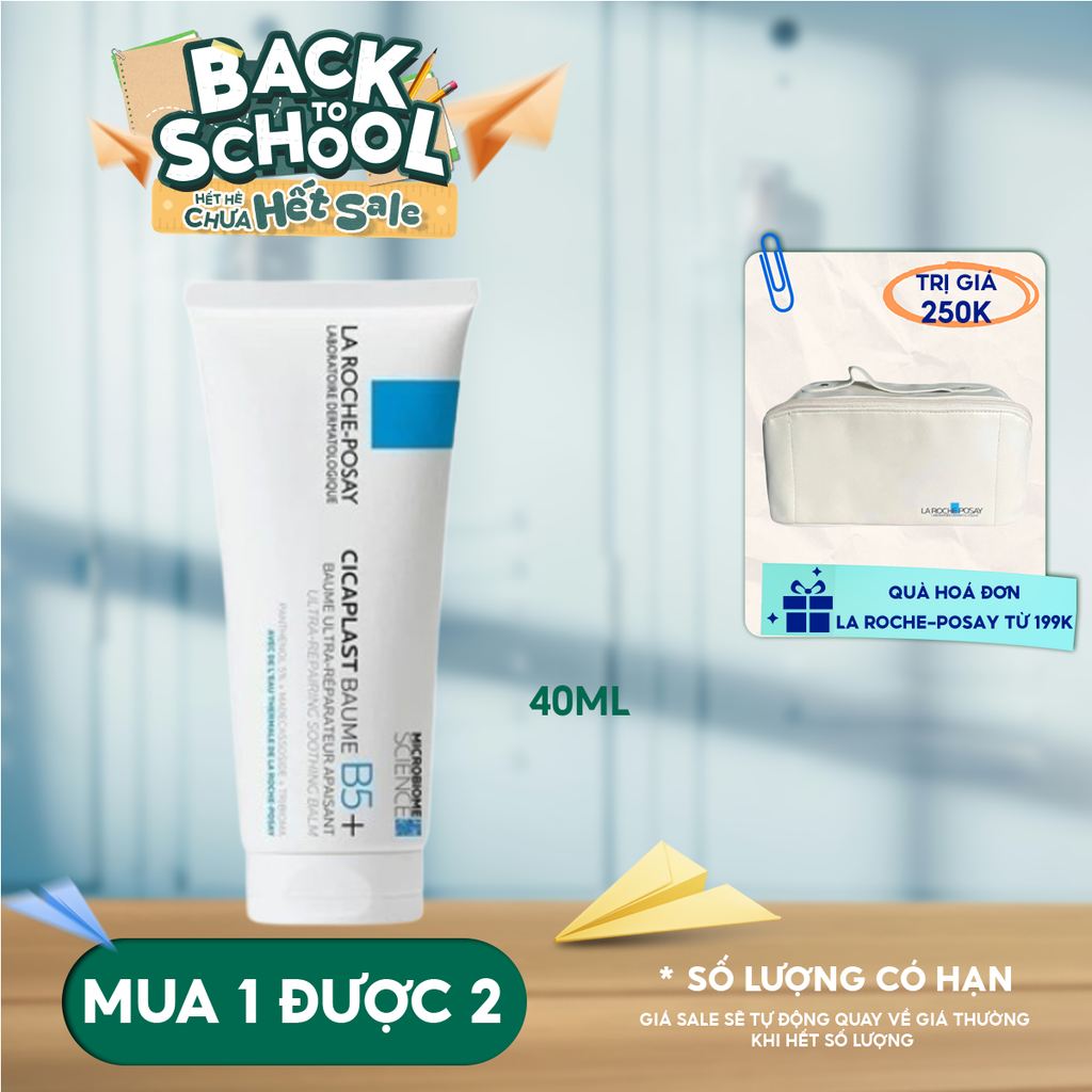 Kem Dưỡng La Roche-Posay Làm Dịu, Hỗ Trợ Phục Hồi Da, Đa Công Dụng Laboratoire Dermatologique Cicaplast Baume B5+