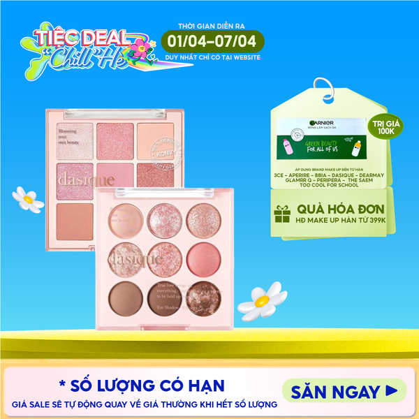  Bảng Phấn Mắt Dasique 9 Ô Shadow Palette 