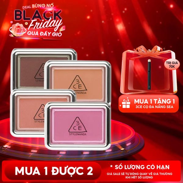  Phấn Má Hồng 3CE Bền Màu New Take Blusher 4.5g 