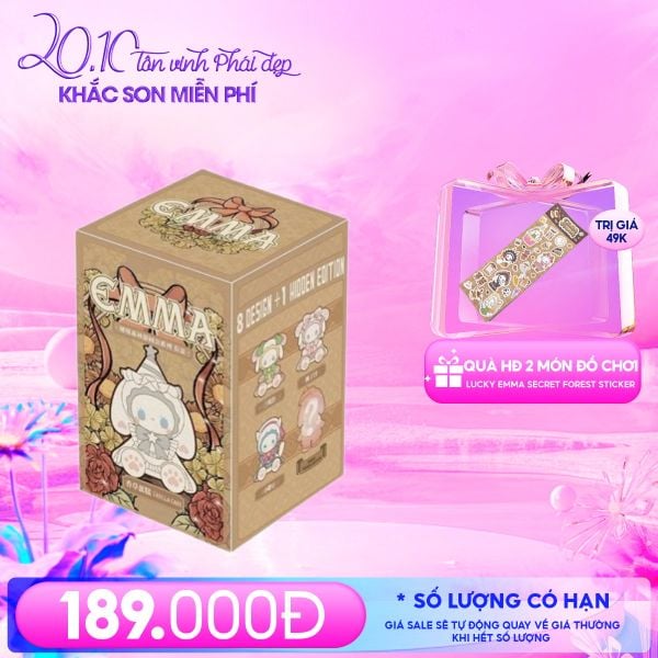  Mô Hình Đồ Chơi Lucky Emma Forest Garden Party Blind Box - YC-102 