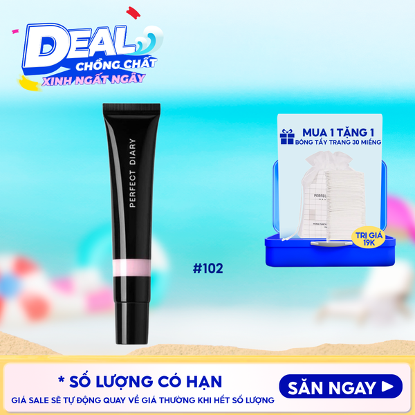  Kem Lót Trang Điểm Mềm Mịn Perfect Diary Silky Skin Perfecting Makeup Primer #102 30g 