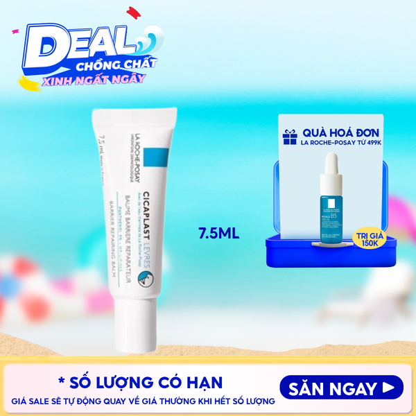  Kem Dưỡng Môi La Roche-Posay Bổ Sung Độ Ẩm Và Bảo Vệ Môi Cicaplast Levres Barrier Repairing Balm 7.5ml 