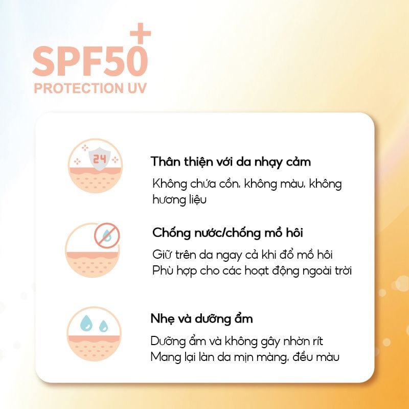Kem Chống Nắng PSK Vật Lý Lâu Trôi Physical Long-Lasting Sunscreen SPF50+ 35ml