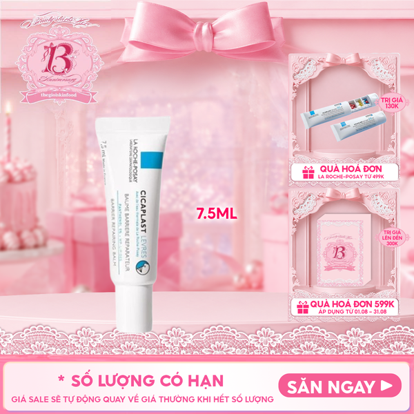  Kem Dưỡng Môi La Roche-Posay Bổ Sung Độ Ẩm Và Bảo Vệ Môi Cicaplast Levres Barrier Repairing Balm 7.5ml 