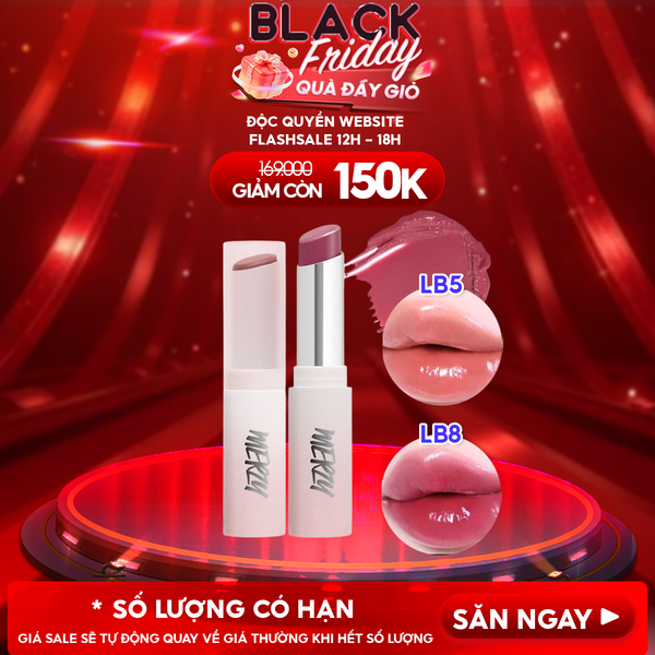  [LB1 -LB8] Son Dưỡng Ẩm Merzy Có Màu Cho Môi Mềm Mịn, Căng Mọng Siren Melting Color Lip Balm 3g 
