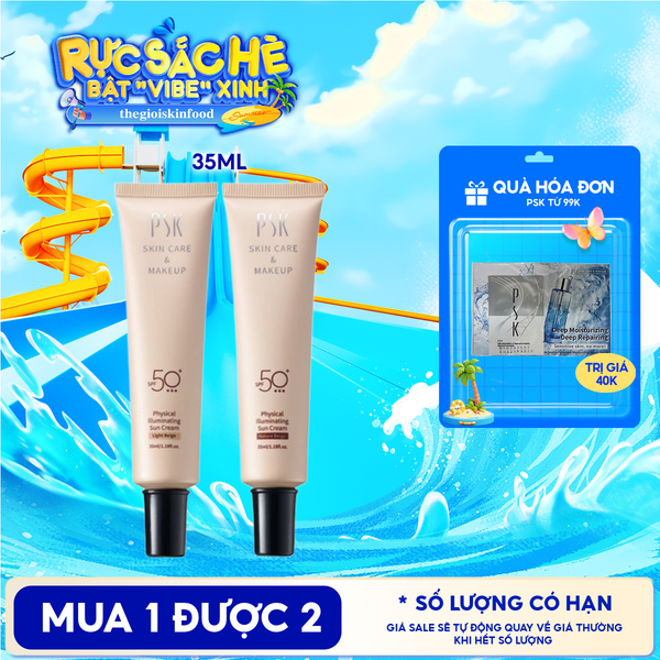  Kem Chống Nắng Vật Lý PSK Physical Illuminating Sun Cream SPF50+ 35ml 