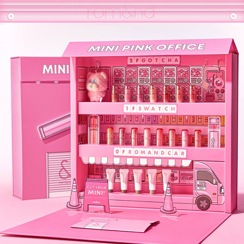 [MINI PINK] Son Tint Lì Romand The Juicy Lasting Tint 1g & Son Bóng Romand Glasting Color Gloss 2g