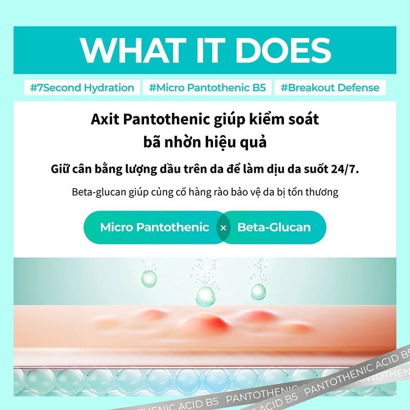 Serum numbuzin Làm Dịu Da No.1 Pantothenic B5 Active Soothing Serum 50ml