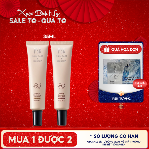  Kem Chống Nắng Vật Lý PSK Physical Illuminating Sun Cream SPF50+ 35ml 