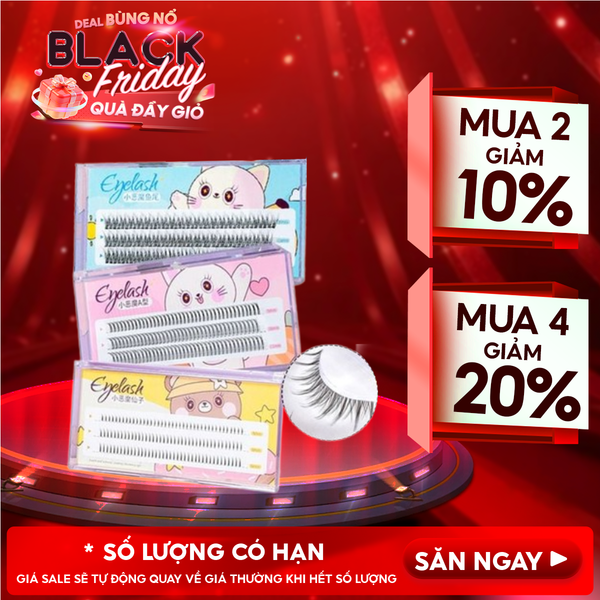  [NHẬP KHẨU] Lông Mi Giả LMLTOP Mềm Mại Tự Nhiên, Không Gây Nặng Mí Eyelash 