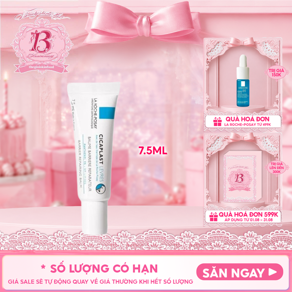  Kem Dưỡng Môi La Roche-Posay Bổ Sung Độ Ẩm Và Bảo Vệ Môi Cicaplast Levres Barrier Repairing Balm 7.5ml 