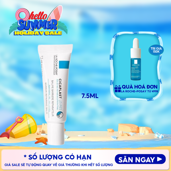 Kem Dưỡng Môi La Roche-Posay Bổ Sung Độ Ẩm Và Bảo Vệ Môi Cicaplast Levres Barrier Repairing Balm 7.5ml 