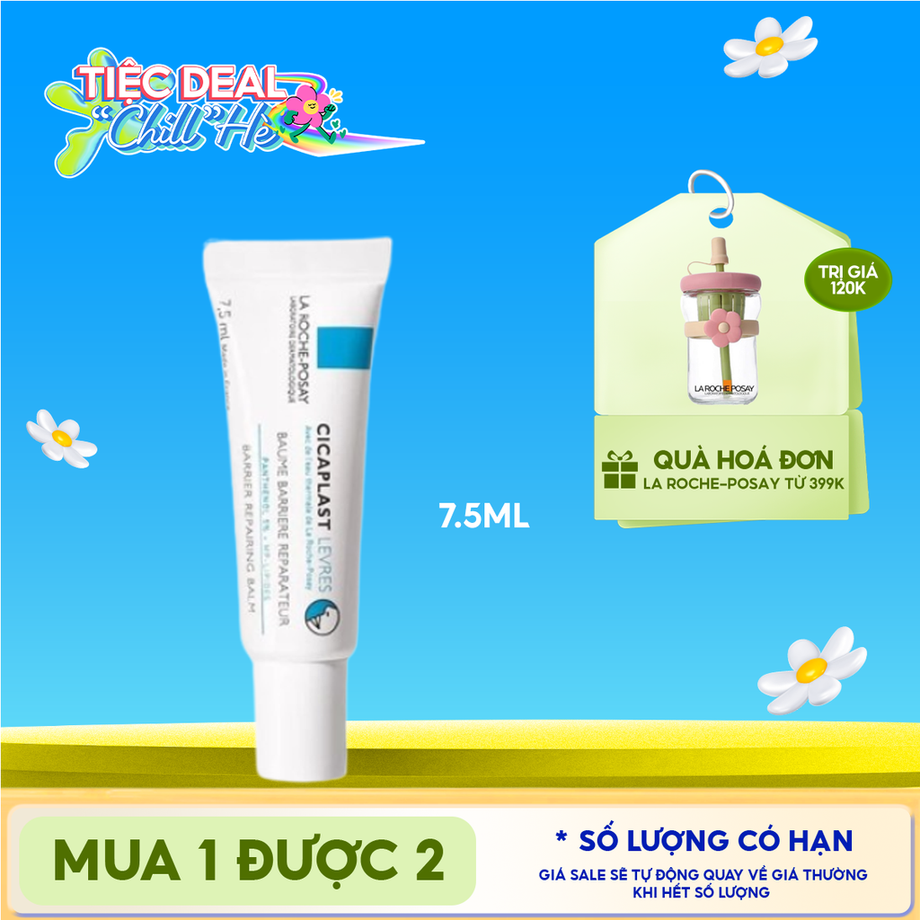 Kem Dưỡng Môi La Roche-Posay Bổ Sung Độ Ẩm Và Bảo Vệ Môi Cicaplast Levres Barrier Repairing Balm 7.5ml