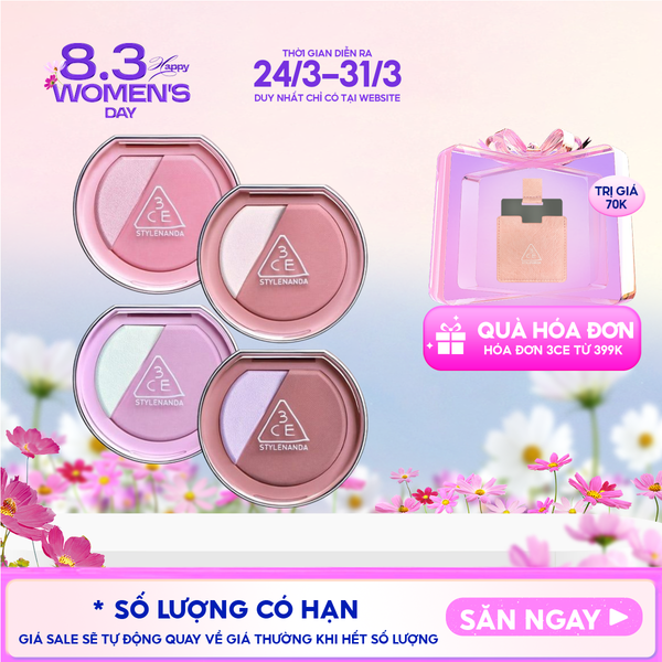  Phấn Má Hồng Bắt Sáng 3CE Blushlighter 9g 