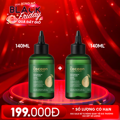 Nước Dưỡng Tóc Cocoon Hỗ Trợ Giảm Gãy Rụng Và Làm Mềm Tóc Tinh Dầu Bưởi Pomelo Hair Tonic