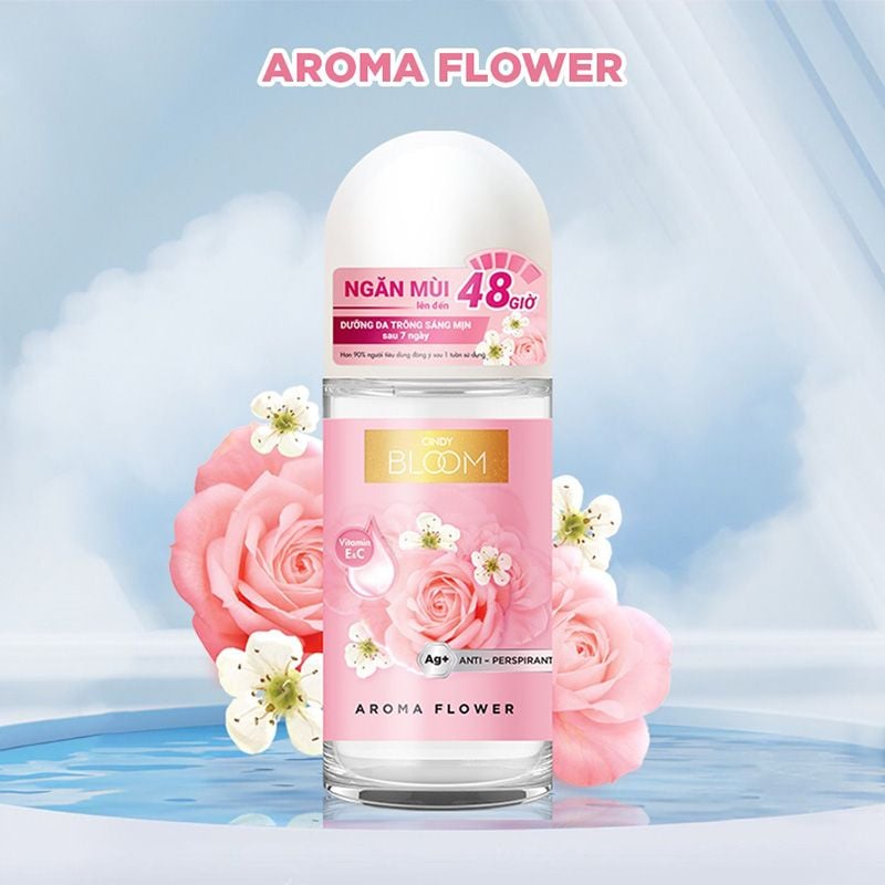 Lăn Khử Mùi Hương Nước Hoa Dành Cho Nữ Cindy Bloom Deodorant roll-on 50ml