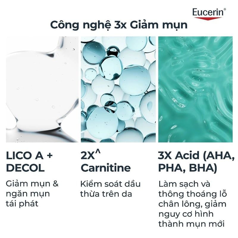 Serum Eucerin Cho Da Mụn Dermopure Clinical Sos Serum 40ml