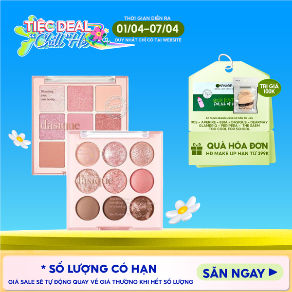  Bảng Phấn Mắt Dasique 9 Ô Shadow Palette 
