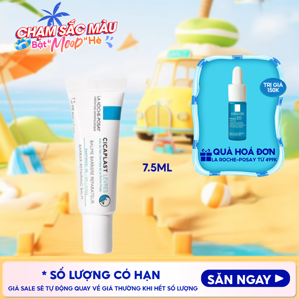Kem Dưỡng Môi La Roche-Posay Bổ Sung Độ Ẩm Và Bảo Vệ Môi Cicaplast Levres Barrier Repairing Balm 7.5ml