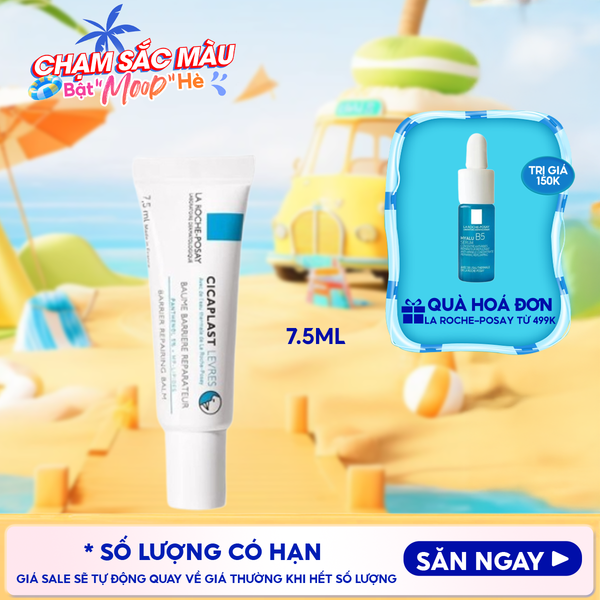  Kem Dưỡng Môi La Roche-Posay Bổ Sung Độ Ẩm Và Bảo Vệ Môi Cicaplast Levres Barrier Repairing Balm 7.5ml 