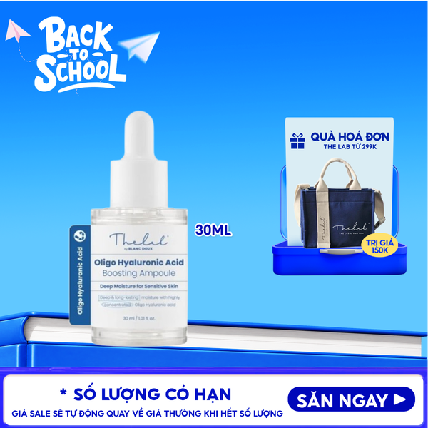  Serum The Lab Dưỡng Ẩm Chuyên Sâu The Lab Oligo Hyaluronic Acid Boosting Ampoule 30ml 