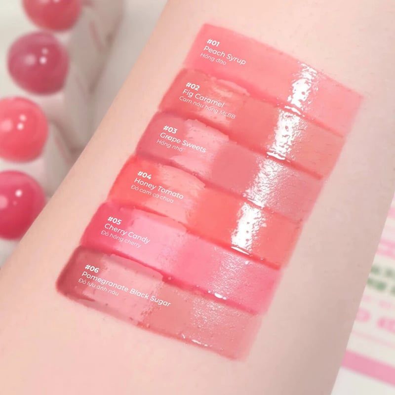 Son Siro Bóng Lilybyred Bền Màu Sugar Wrapping Tint Gloss