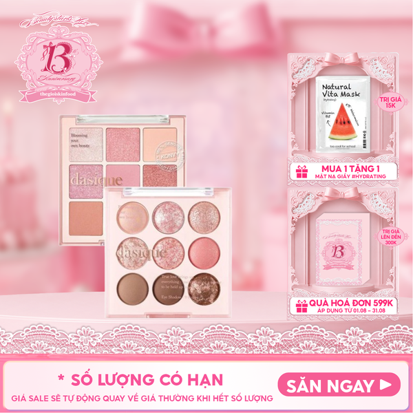  Bảng Phấn Mắt Dasique 9 Ô Shadow Palette 