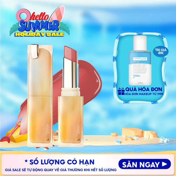  Son Bóng Joocyee Dạng Thỏi Dưỡng Ẩm Lâu Trôi Glazed Rouge 3.5g 