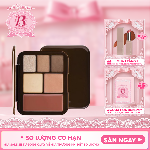 Bảng Phấn Mắt Má Môi Đa Năng Joocyee Lookbook Palette 13.5g 
