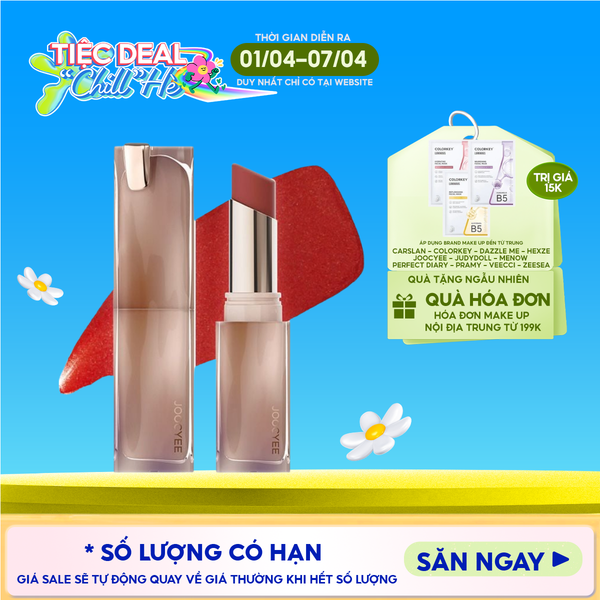  Son Thỏi Joocyee Mịn Lì Muddy Rouge 3.2g 